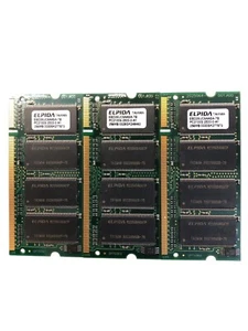 ELPIDA 256MB PC2100-2533-0 SODIMM (EBD26UC6AASA-7B) - Picture 1 of 1