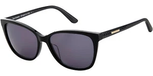 Juicy Couture Women's Black Rounded Cat Eye Sunglasses - JU617GS 0807 IR - Picture 1 of 3