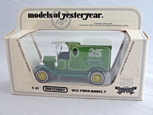 Models of Yesteryear Y12-3 1912 Ford Model T Van "25th Anniversary" Mint in Box - Picture 1 of 12