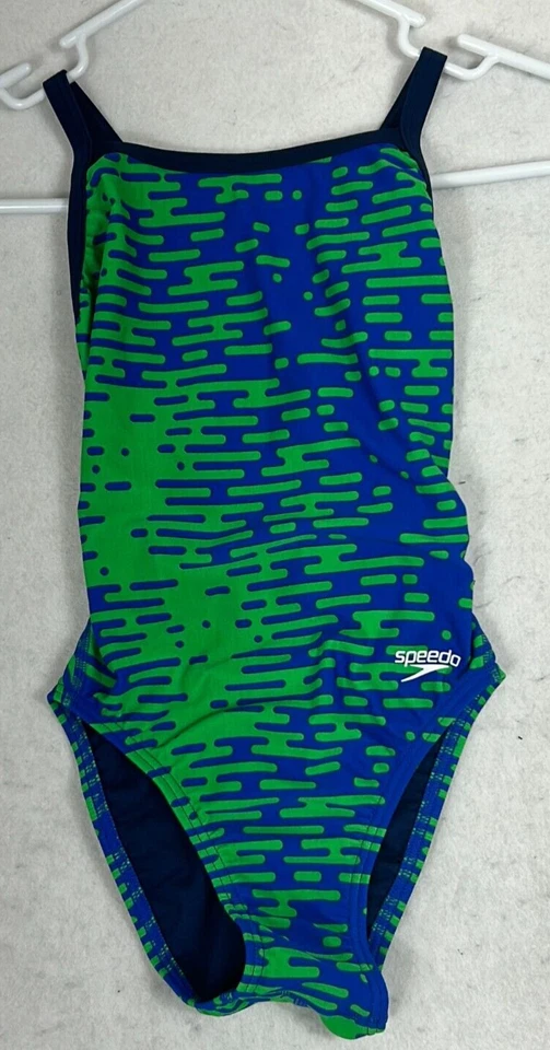 Speedo Modern Matrix Flyback Blue/Green 24 Blue/Green Size 24 kZFp