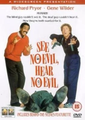 See No Evil, Hear No Evil DVD (2014) Gene Wilder, Hiller (DIR) cert 15 - Image 1 of 2