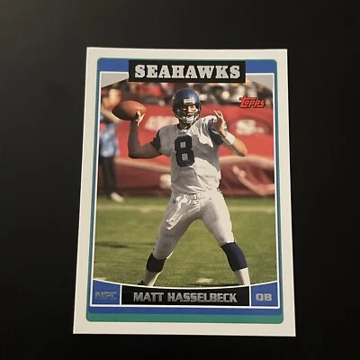 2006 Topps - #213 Matt Hasselbeck - Image 1 of 2