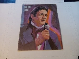  VINTAGE JOHNNY CASH TOUR HANDOUT 70ER JAHRE. - Bild 1 von 5