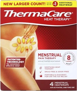 THERMACARE HEATWRAPS MENSTRUAL PAIN 3 CT , ADHESIVE PATCHES - Picture 1 of 1