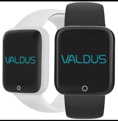 VALDUS NEU Smartwatch Android/IOS Unisex, Fitnesstracker, Herz, Puls, Schritte..