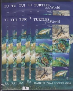 MA 10X RAROTONGA 2020 - MNH - ANIMALES - TORTUGA - Imagen 1 de 1