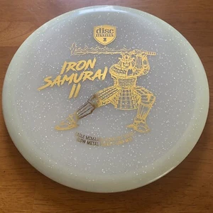 Discmania Iron Samurai 2 Eagle McMahon Signature Metal Flake Glow C-Line MD3 180 - Picture 1 of 6
