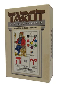 Tarot Collection Cabalistico - J.A.Portela - 1ª Edition (Fou ) ( Sp, À , Fr) - Picture 1 of 4