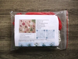 Macrame Kit 8 Designs Christmas Ornaments Tree Gnome Wreath Mini Wall Hanging Et - Picture 1 of 5