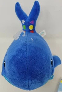 Kids Buckles Blu Whale Plush Fine Motor Colors & Problem Solving Development Toy - Picture 1 of 12