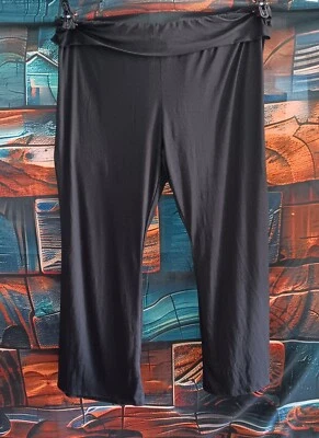 Leggings negros para mujer 24seven Comfort Apparel 3x Foto 1 de 4