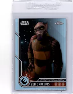 2023 Topps Cromo Star Wars REFRACTOR #33 Zeb Orrelios - Imagen 1 de 2