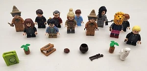 Lot Of 12 Lego Harry Potter Mini Figs + Accessories - Picture 1 of 6