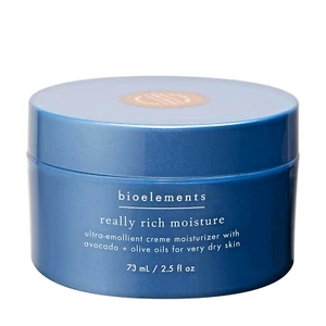 Bioelements Rich Moisture 2.5 oz Ultra Emollient Cream Facial Moisturizer Dry Sk - Picture 1 of 5