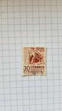 1950 - 1975 30cts Indian Dancer Michoacan Mexico Stamp #2