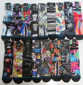 Stance Mens Casual Poly Blend Mid Cushion Crew Socks Large 9-12 Nwt - Picture 1 of 34