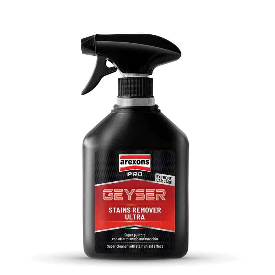 Smacchia Tessuti Super Potente 400ml Geyser 8108 Arexons Pro pulisce e rinnova