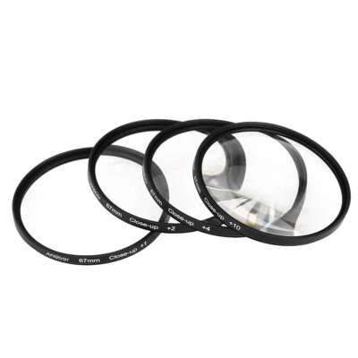  67mm Macro Close- Filter Set +1 +2 +4 +10 with Pouch for Nikon D80 I5T5 - Image 1 of 4