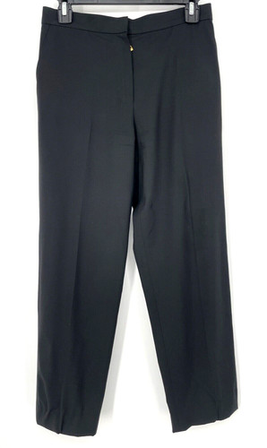 SAINT LAURENT (YSL) Pantalone pantalone lana nero Yves Saint Laurent donna taglia 38 6 made in France YSL