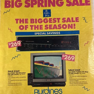 Catálogo Florida Miami Burdines 1989 Spring Beachcore Wamsutta Shell Electronics Foto 1 de 4