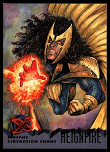 1995 Fleer Ultra Marvel X-Men: Mutant Liberation Team - Reignfire #85 - Picture 1 of 2