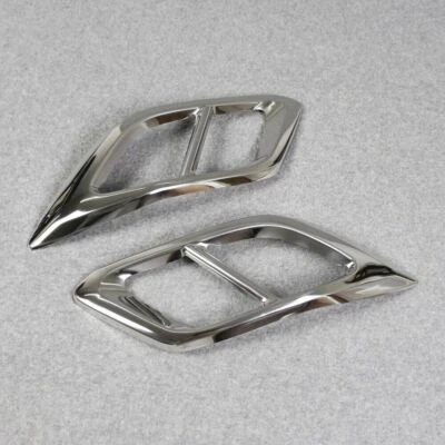 Silenciador de escape de acero plateado para Lexus RX350 450H 16-19 punta trasera tubo marco moldura Foto 1 de 4