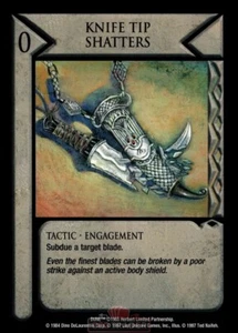 Dune CCG - Eye of the Storm CUCHILLO PUNTA ROMPE COMO NUEVO sin aplicar - Imagen 1 de 1