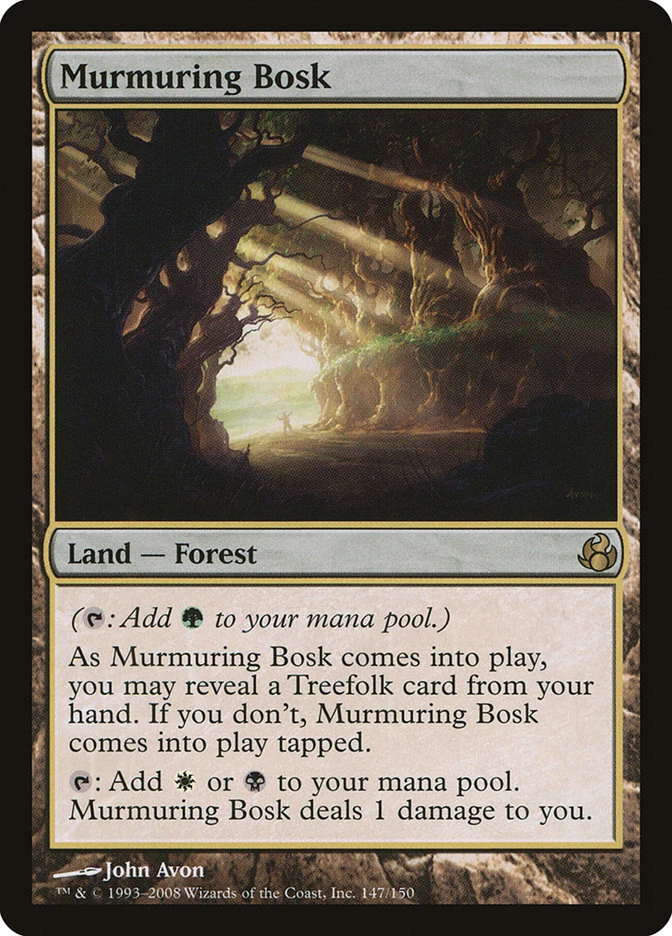 Magic The Gathering MTG MURMURING BOSK Morningtide NM Near Mint - Image 1 of 1