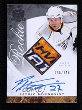 2008-09 Upper Deck The Cup /249 Patric Hornqvist #115 Rookie RC