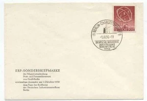 Berlín 71, oficial FDC, carta de primer día apertura exposición industrial #l610 - Imagen 1 de 1