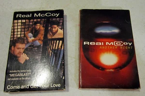 2 REAL McCOY cassettes "Come & Get Your Love" "Another Night" "Megablast" -GC - Picture 1 of 2