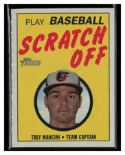 2019 Topps Heritage Scratch Off #17 Trey Mancini