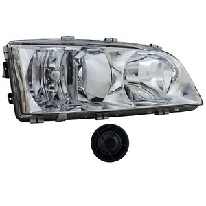 Headlight For 2003-2004 Volvo C70 V70 Right Clear Lens With Bulb