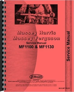 Manual de servicio del tractor Massey Ferguson 1100 1130 (MH-S-MF1100,30) - Imagen 1 de 1