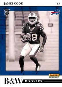 James Cook BW22 2022 Panini Instant Black & White Rookie RC - Print Run: 649 - Picture 1 of 2