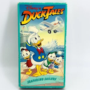 VINTAGE 1991 VHS DISNEY'S DUCKTALES SEAFARING SAILORS-DONALD DUCK-90S-TV-CARTOON - Imagen 1 de 12