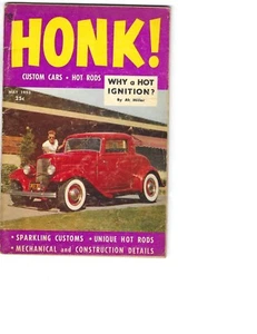 1953 May Honk Magazine. First 1rst issue, Vol.1#1. Later became Car Craft. Rare! - Imagen 1 de 1
