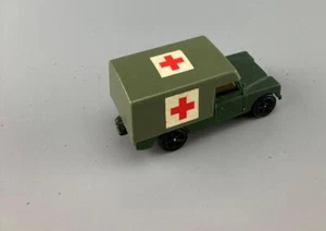 CORGI JUNIORS #79 MILITARY ARMY AMBULANCE LAND ROVER UNBOXED 1/64 SCALE SIZE - Picture 1 of 3