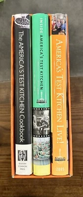 The America's Test Kitchen Cookbook Series Three Companion Cookbooks - Like New! - Image 1 of 4