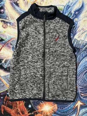 Bebé Niño 4T Nautica Chaleco Sin Mangas Chaqueta Azul/Gris Foto 1 de 3