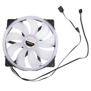 200mm PWM Fan ARGB CPU Cooler Radiator 5V 4Pin for Computer Chassis - Picture 1 of 8