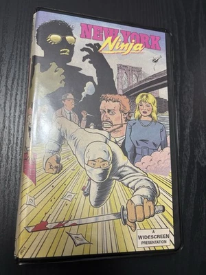 New York Ninja VHS Vinegar Syndrome Limited Edition Yellow Cassette NEW - Image 1 of 3