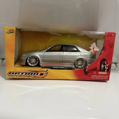 JADA IMPORT RACER LEXUS IS 300 IS300 1:24 plata Foto 1 de 4