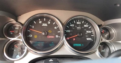 Silverado 2500 2012-2014 OE velocímetro calibre grupo 284 k millas Chevrolet Foto 1 de 4