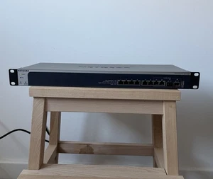 Netgear Prosafe XS708T 8 Port 10 Gigabit Smart Managed Network Switch - Picture 1 of 6