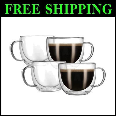 Lightweight Latte Glassware Set, 4 Pack - Image 1 of 4