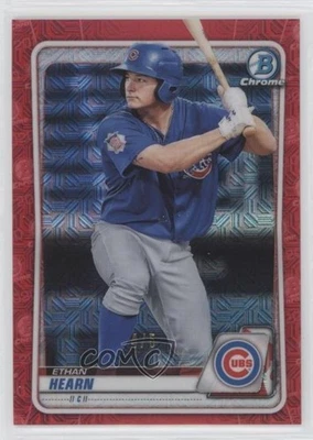 2020 Bowman Chrome Prospects Mega Box Red Mojo Refractor /5 Ethan Hearn #BCP-203 - Image 1 of 2