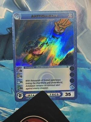 Antidaeon 2 Max PS! Promo Ripple Foil Holo Rare Chaotic TCG Card NM - Image 1 of 2