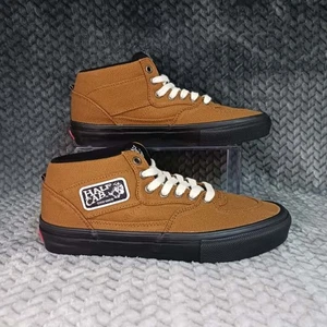 Vans Skate Half Cab Skateboard Shoe Duck Canvas Golden Brown Size 12 - Picture 1 of 10