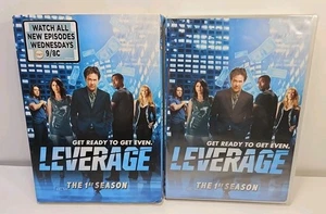 Leverage: Complete 1st Season (DVD, 2009, 4-Disc, Slipcover) NEW, SEALED  - Bild 1 von 8
